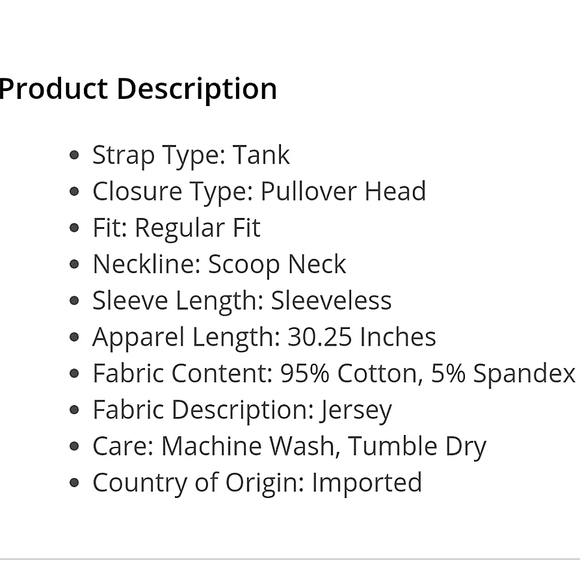 Belle & Sky Maternity Tank M NWT - Picture 6 of 6